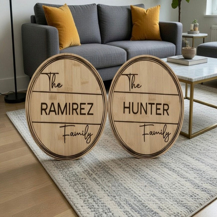 Personalized Family Sign
