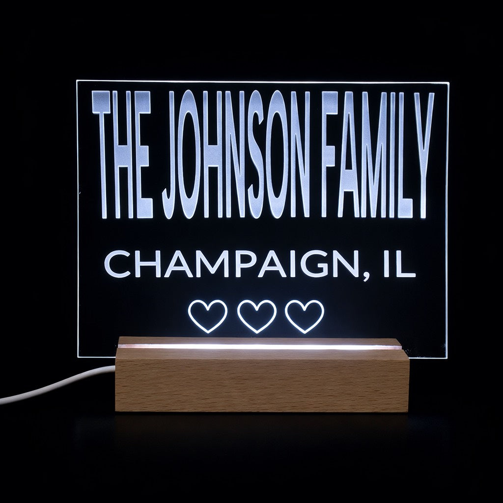 Personalized Family Signs