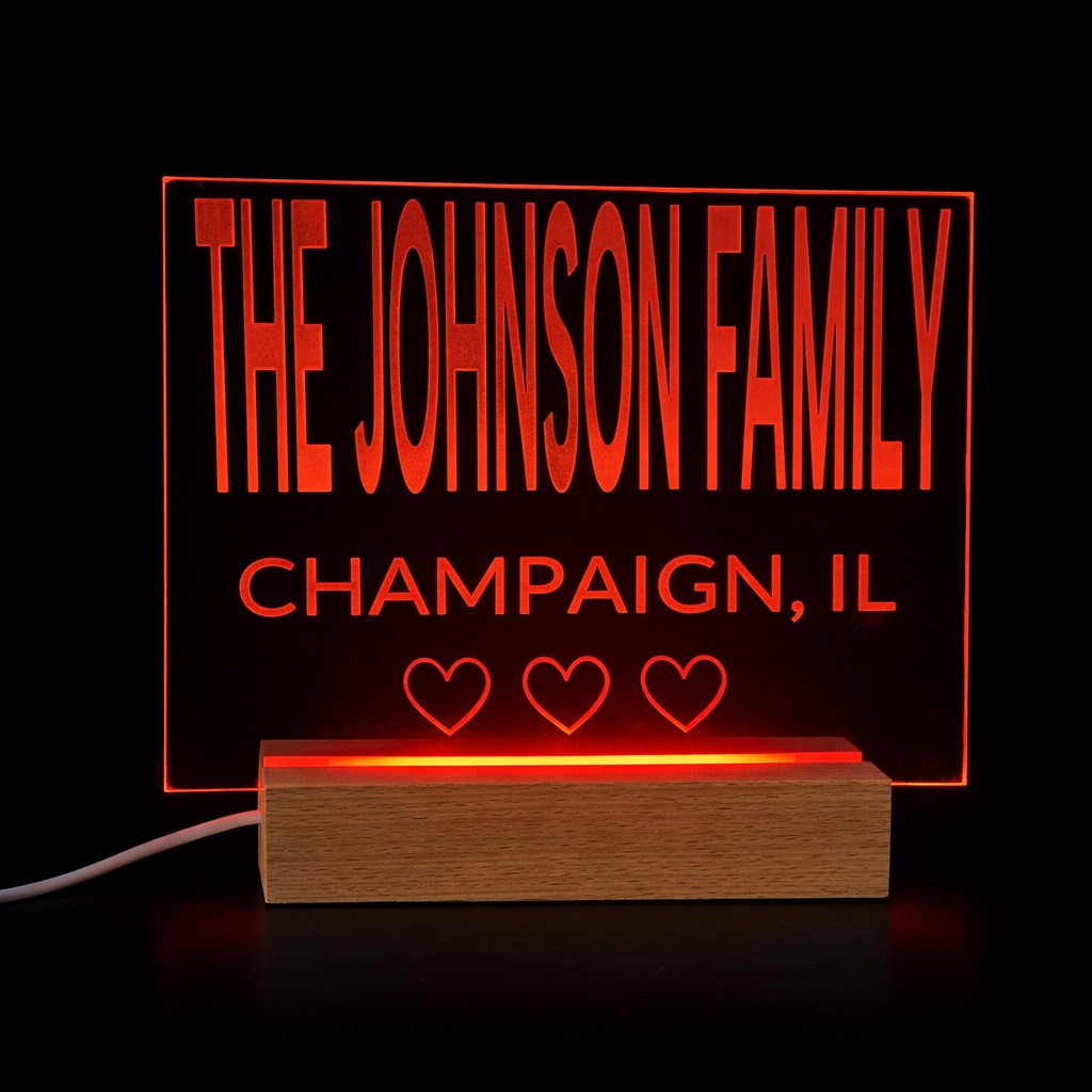 Personalized Family Signs