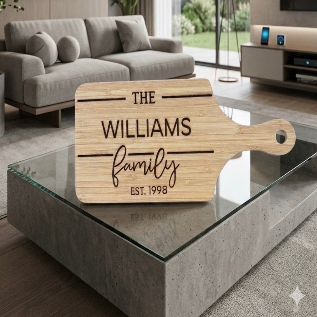 Personalized Family Cutting Board